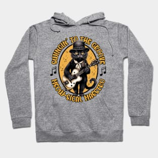 Swingin' To The Groove - Meow-sical Maestro Hoodie